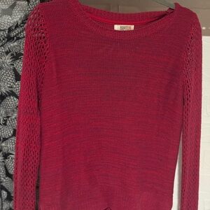 Route 66 Women's Vibrant dark pink Crew Neck Sweater